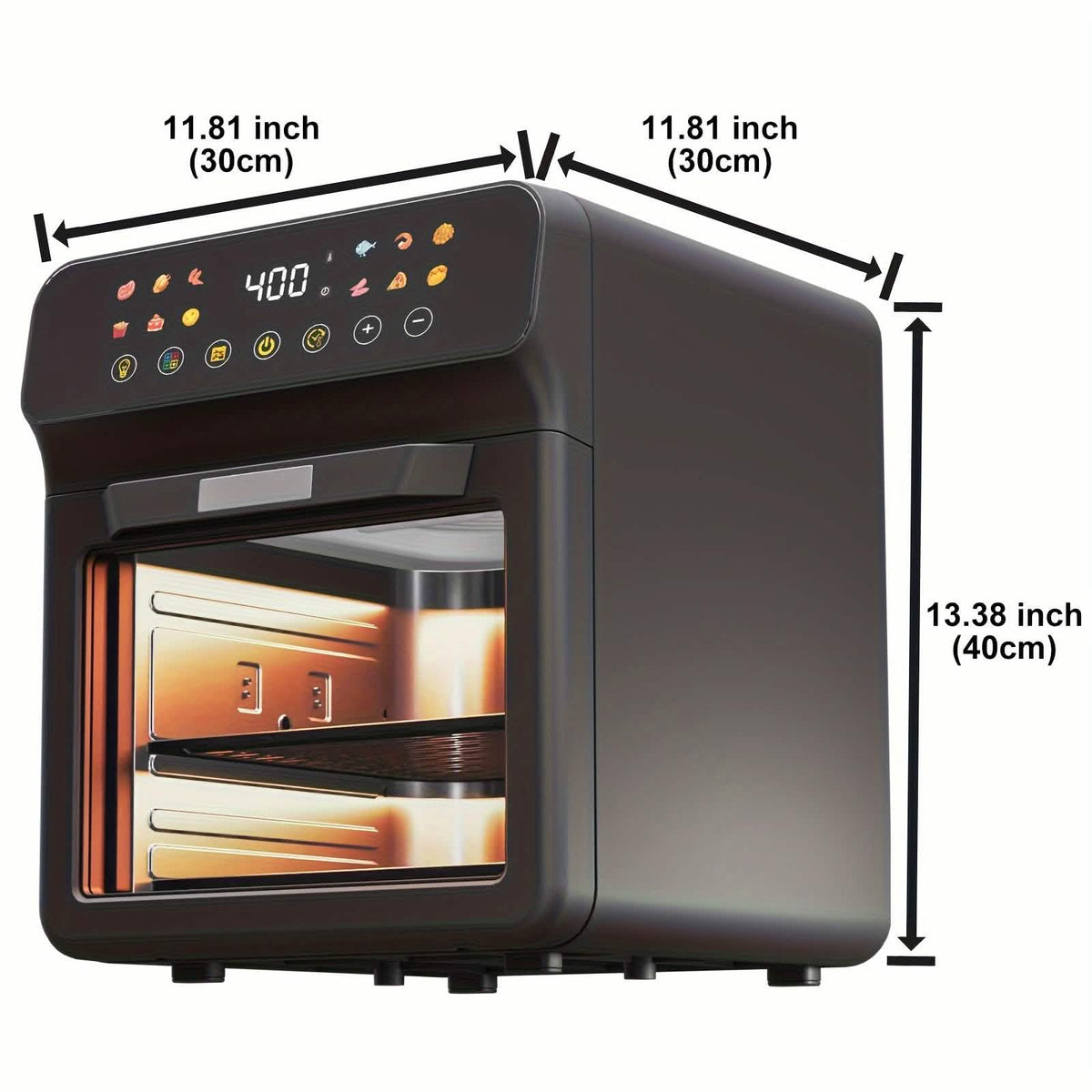 12QT 12-in-1 Smart Air Fryer Oven